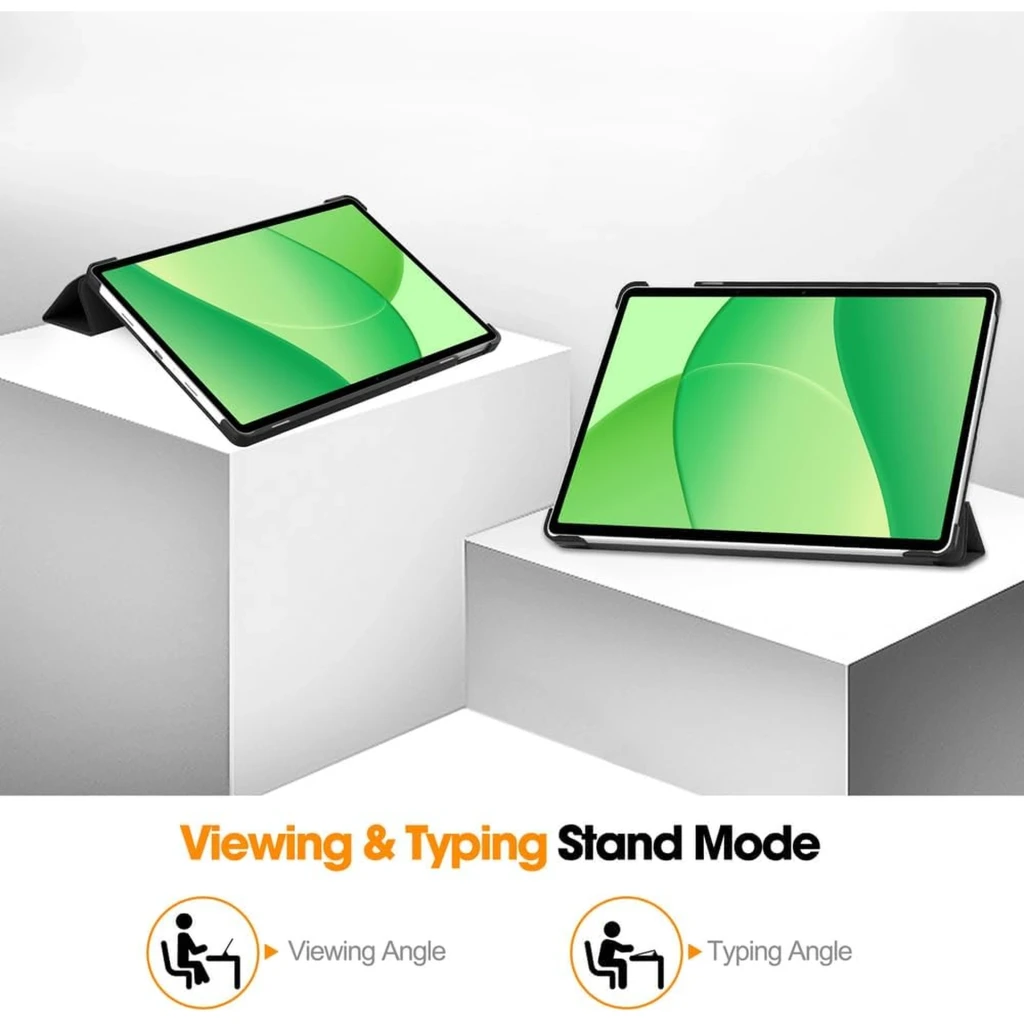 Coque Intelligent Oneplus Pad Lite / Oppo Pad SE avec Support Noir - Ítem2