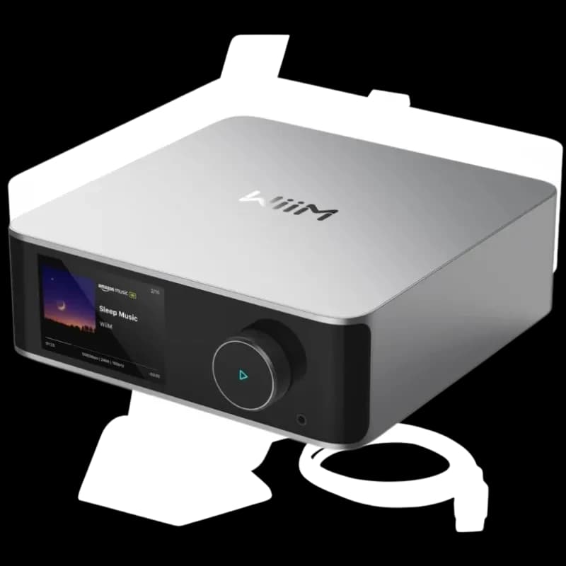 WiiM Ultra Plata - Reproductor de audio en red