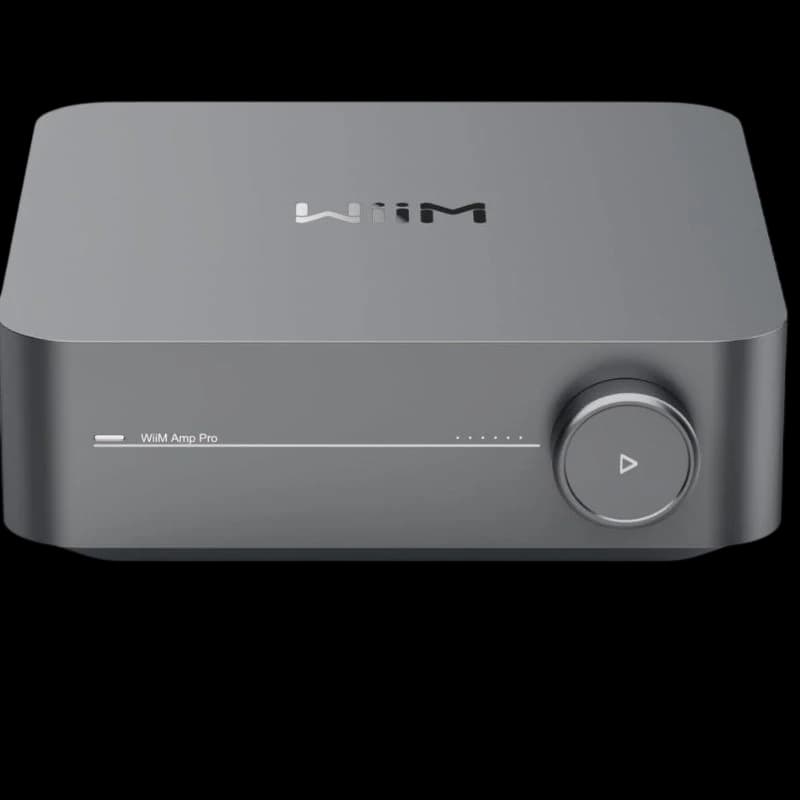 WiiM Amp Pro - Amplificador de sonido Plata