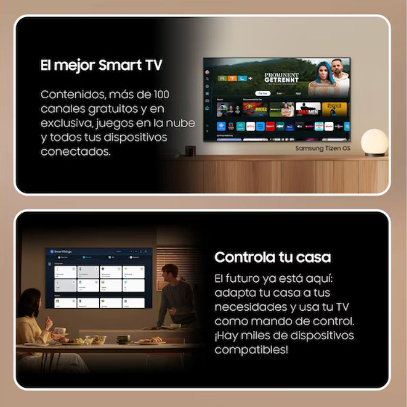 Samsung TQ65Q68DAU 65 4K Ultra HD QLED Smart TV Negro - Ítem4