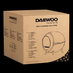 Embalaje del arenero autolimpiable Daewoo D-HIPC101