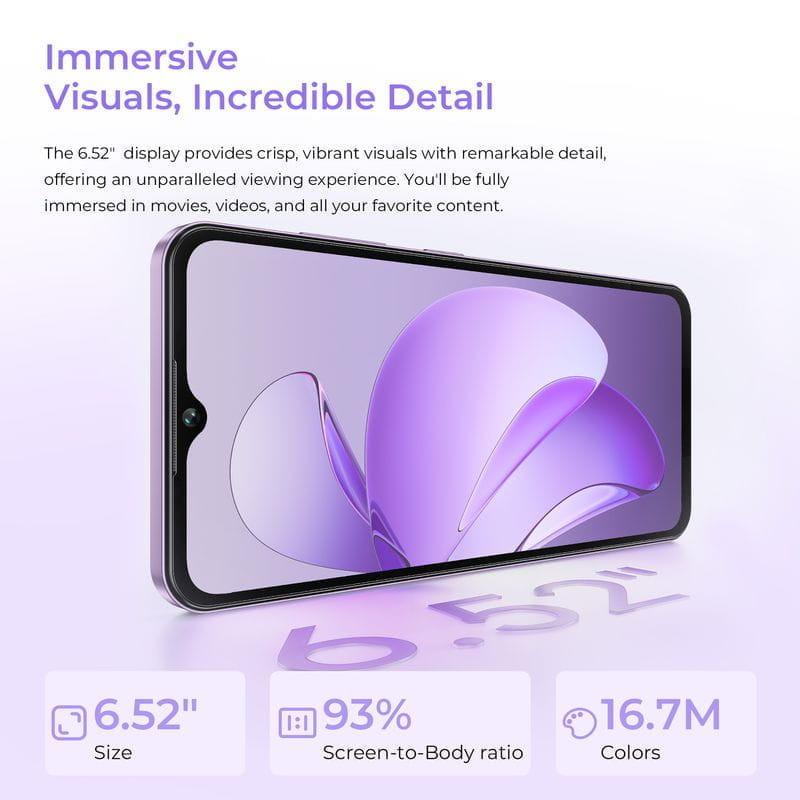 Oukitel C2 4GB/128GB Violet - Ítem1