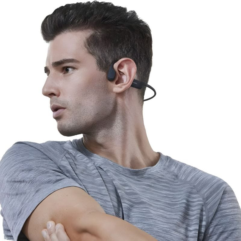 SHOKZ OpenRun Auriculares Sem fios Fita de pescoço Desportos Bluetooth Preto - Item3