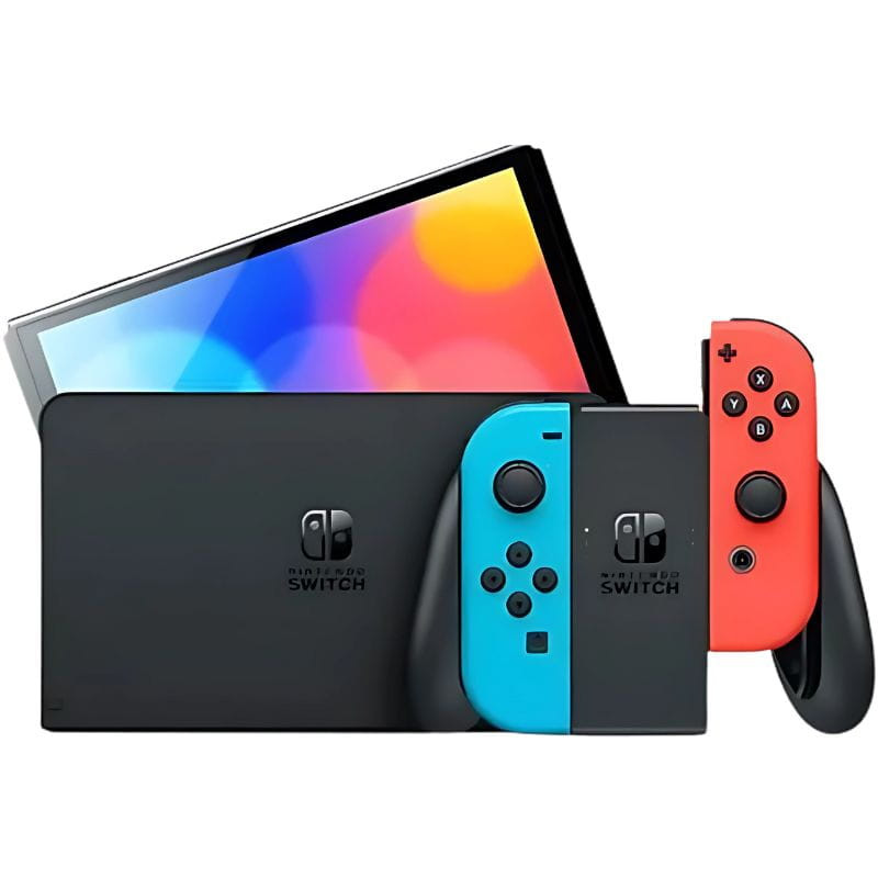 Nintendo Switch Oled Negro Renovado - Estado Premium - Ítem