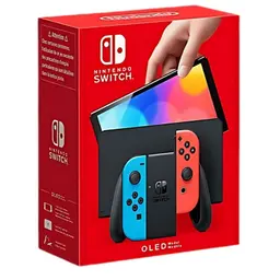 Nintendo Switch OLED noire reconditionnée - État Premium, image de la boîte