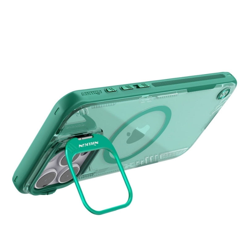 Nillkin Funda Iceblade Prop Magnética con Soporte Protector de Cámara iPhone 16 Pro Verde - Ítem2