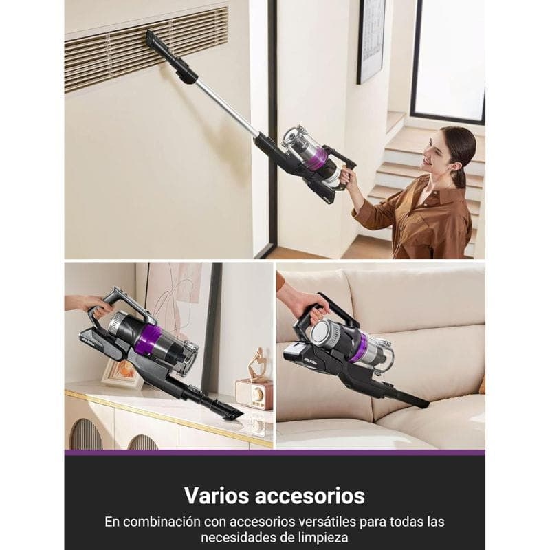 Aspirador vertical com estação de esvaziamento EUREKA Stylus Elite NEC490, com acessórios