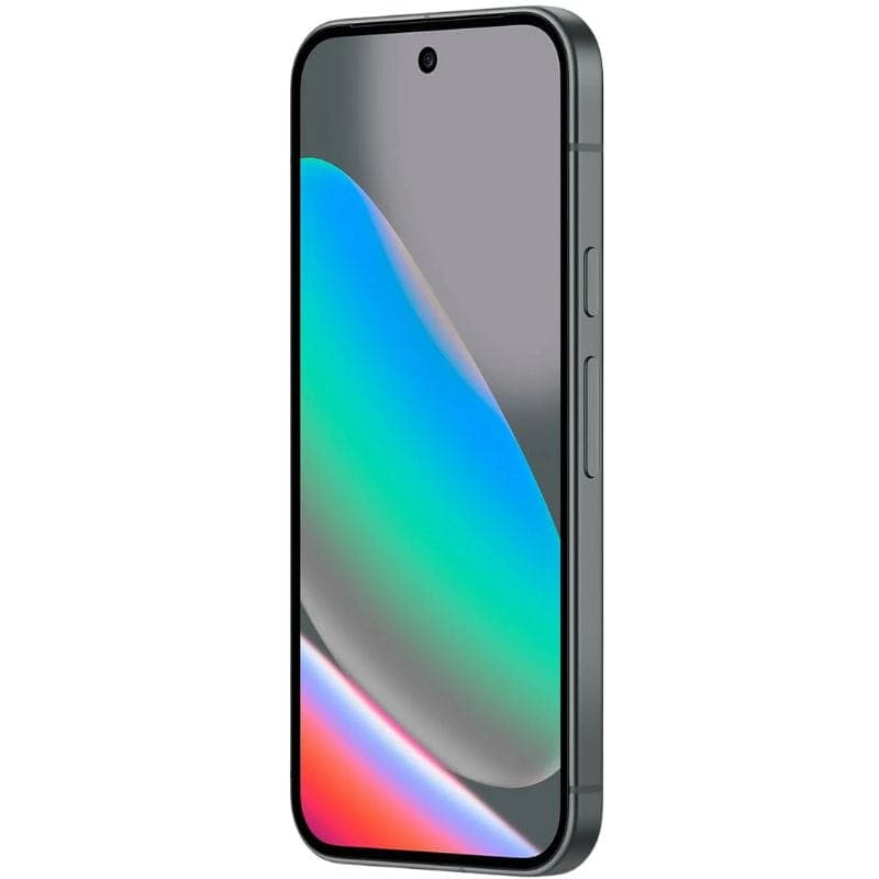 Google Pixel 10 128 GB Obsidiana, lateral esquerda frontal