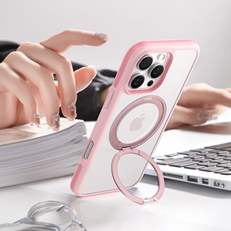 Funda Torras Ostand R Fusion para iPhone 16 Pro Max Rosa - Ítem1