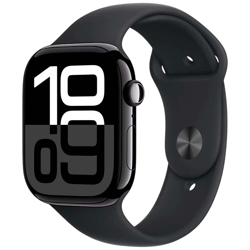Apple Watch Series 10 46mm Negro con Correa Deportiva Negro - Estado Excelente - Ítem