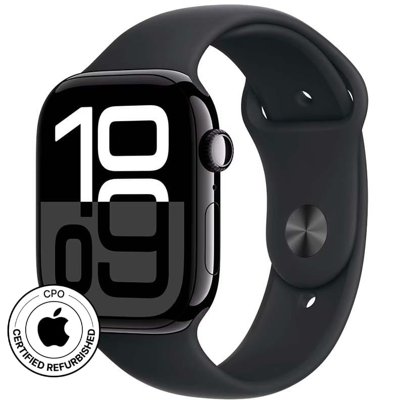 Apple Watch Series 10 46mm Negro con Correa Deportiva Negro - Estado Excelente - Ítem