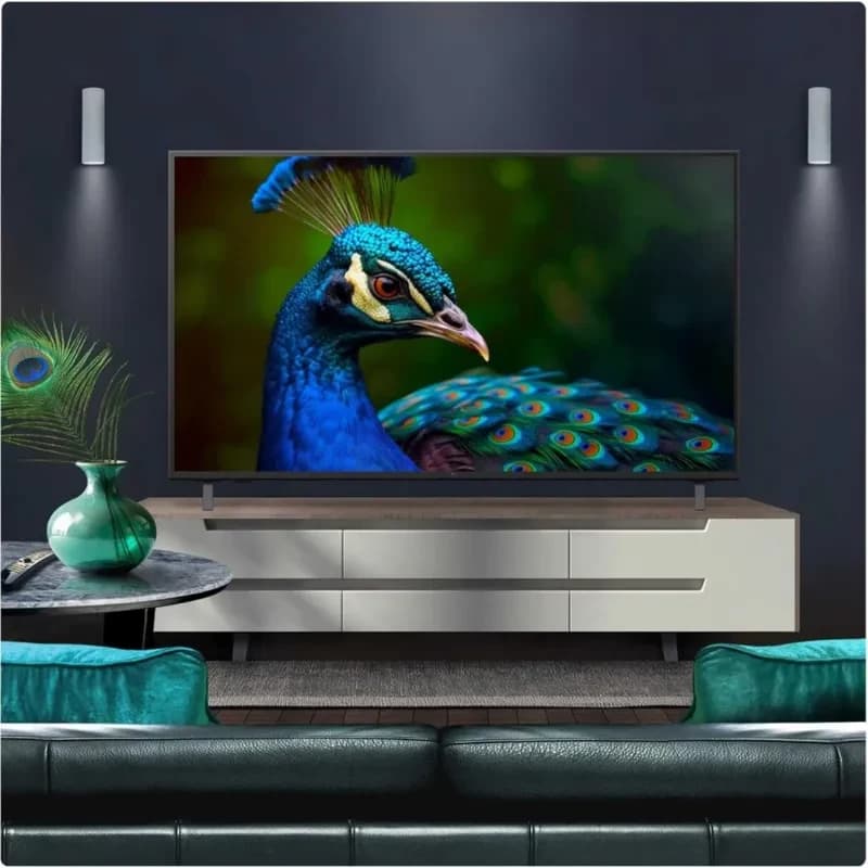 LG 86UA75006LA 86 pouces 4K Ultra HD LED affichage large et fin, cadre mince, couleurs vives et contraste élevé, idéal salon moderne et home cinéma