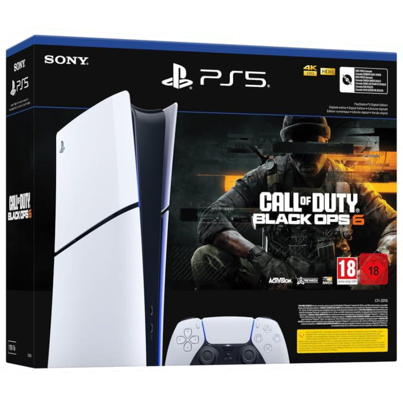 PlayStation 5 Slim Digital + Call of Duty Black Ops 6 - Ítem