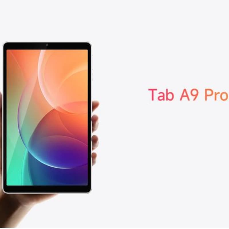 Frente de Ulefone Tab A9 Pro 8,68 4GB/128GB WiFi + 4G Branco