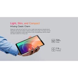 Ecrã de Ulefone Tab A9 Pro 8,68 4GB/128GB WiFi + 4G Blanco