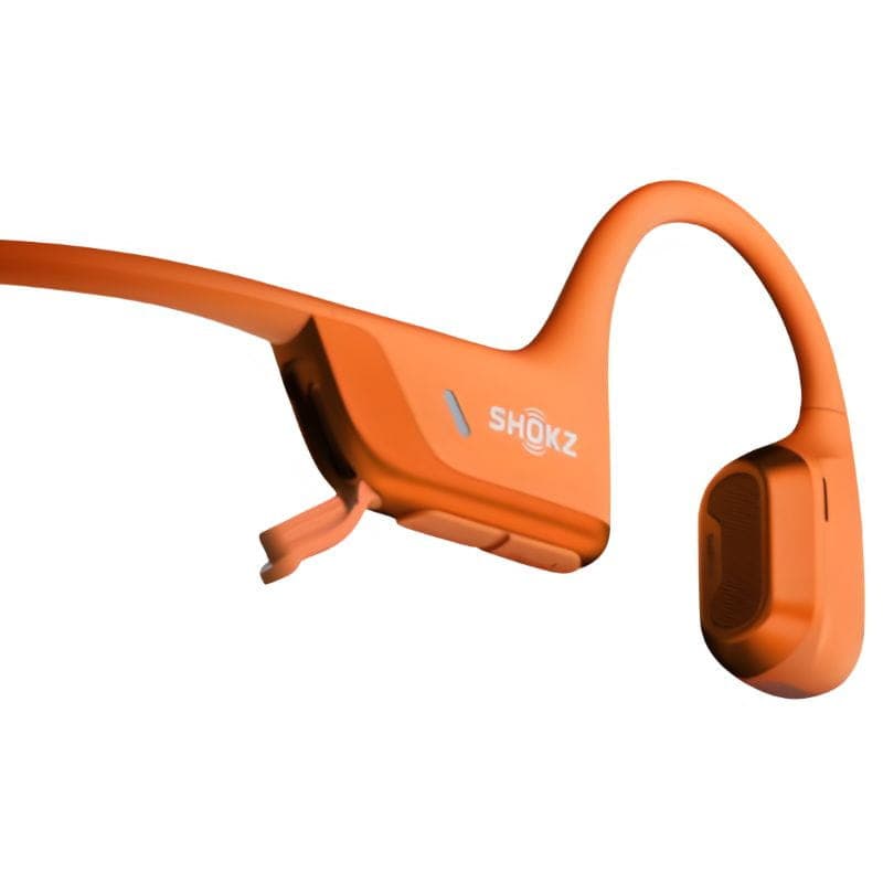 SHOKZ OpenRun Pro 2 Orange - Écouteurs Bluetooth sans fil, image du port de chargement