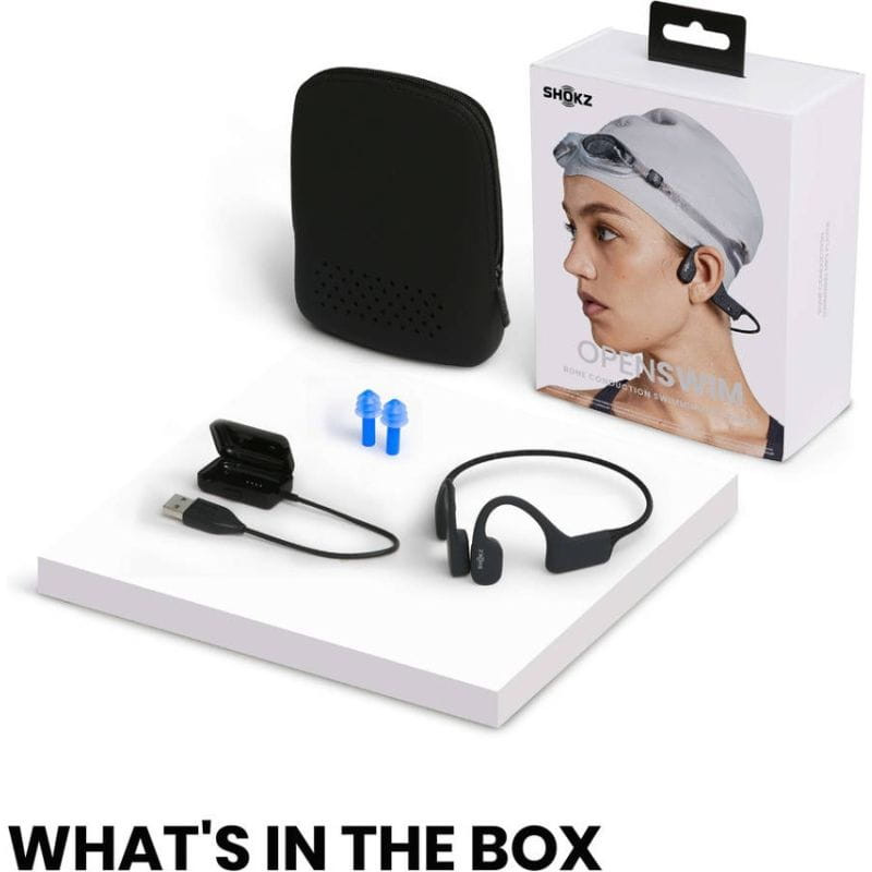 SHOKZ OPENSWIM Preto - Auriculares desportivos - Item3