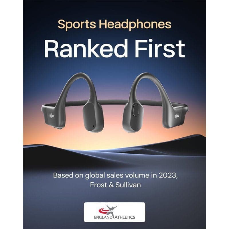 SHOKZ Openrun Mini Negro - Auriculares inalámbricos Bluetooth, auriculares deportivos