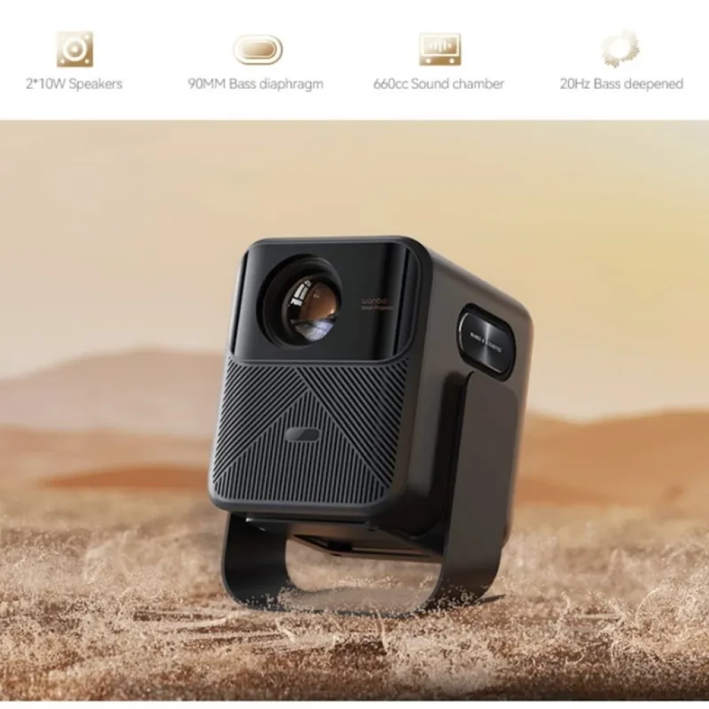 Wanbo 2025 Mozart 1 Pro New Android TV 11 Azul Escuro - Item7