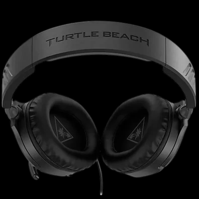 Auriculares con cable Turtle Beach Recon 70 Black Xbox, diadema acolchada, copas circumaurales negras, logotipo en copas, diseño robusto con licencia Xbox