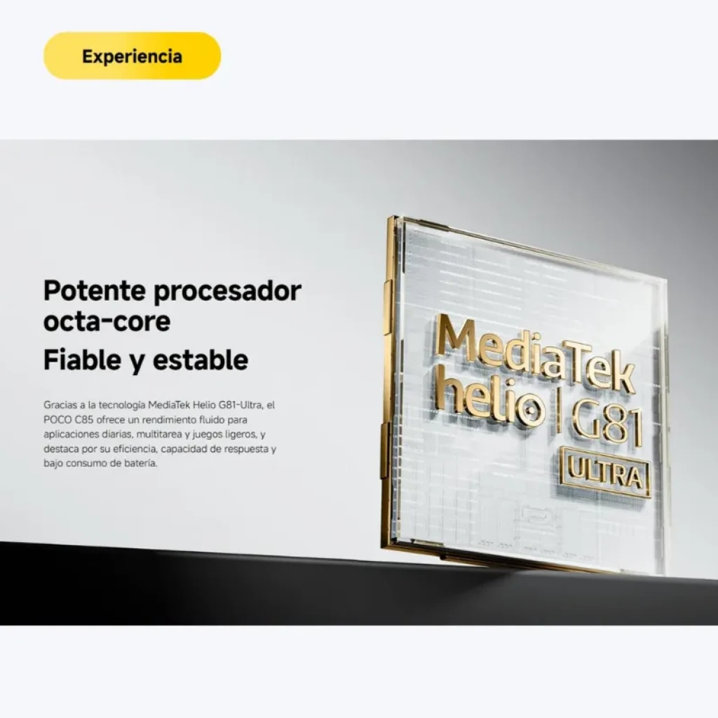 Xiaomi Poco C85 6GB/128GB Lila - Ítem6
