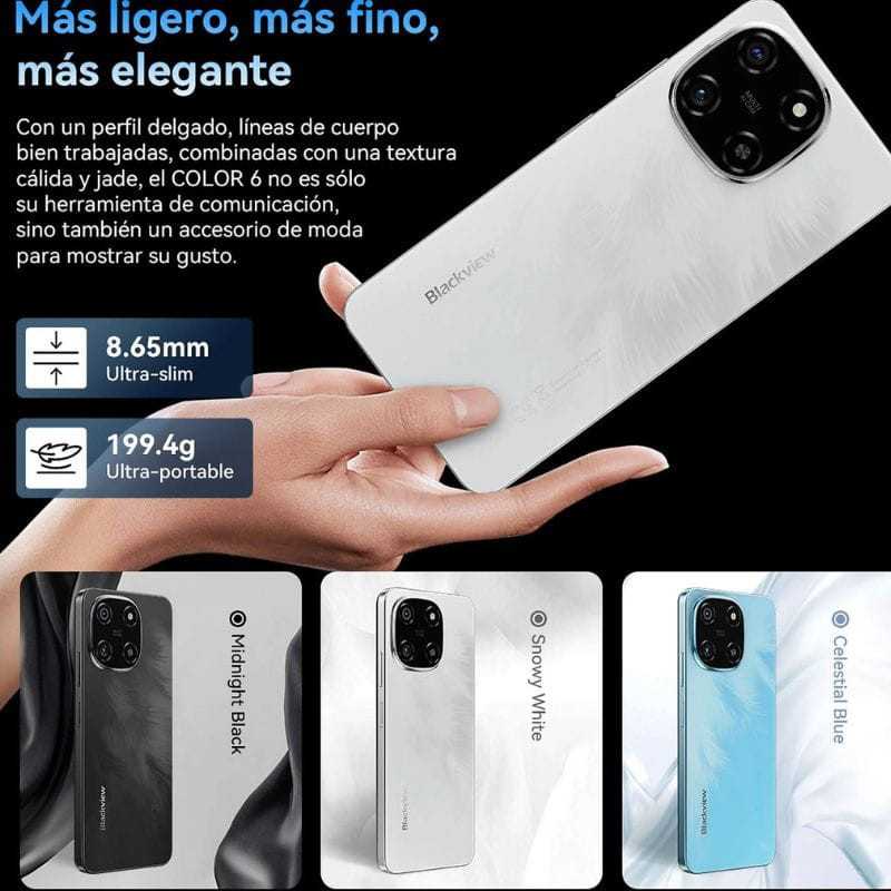Blackview Color 6 8GB/128GB Blanco - Ítem9