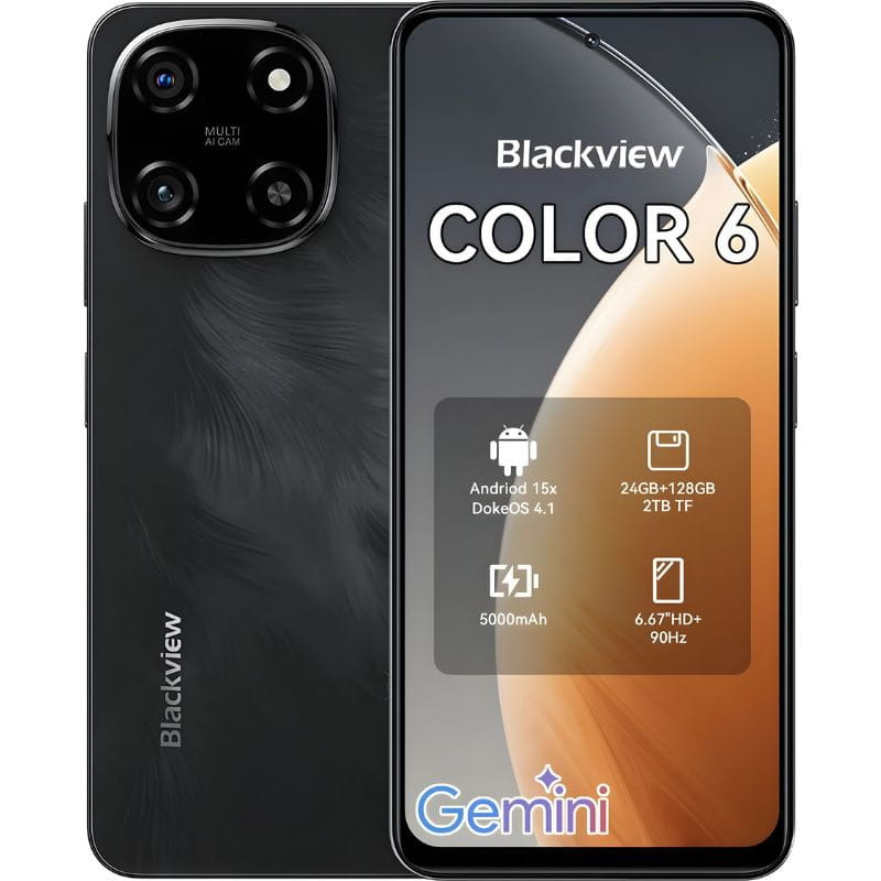 Blackview Color 6 8GB/128GB Negro - Ítem