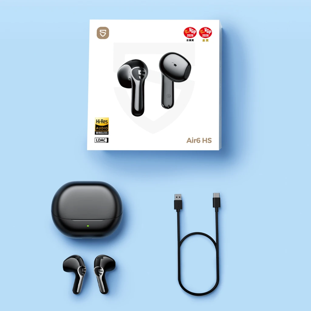 SoundPEATS Air6 HS Écouteurs Bluetooth Noir - Ítem10