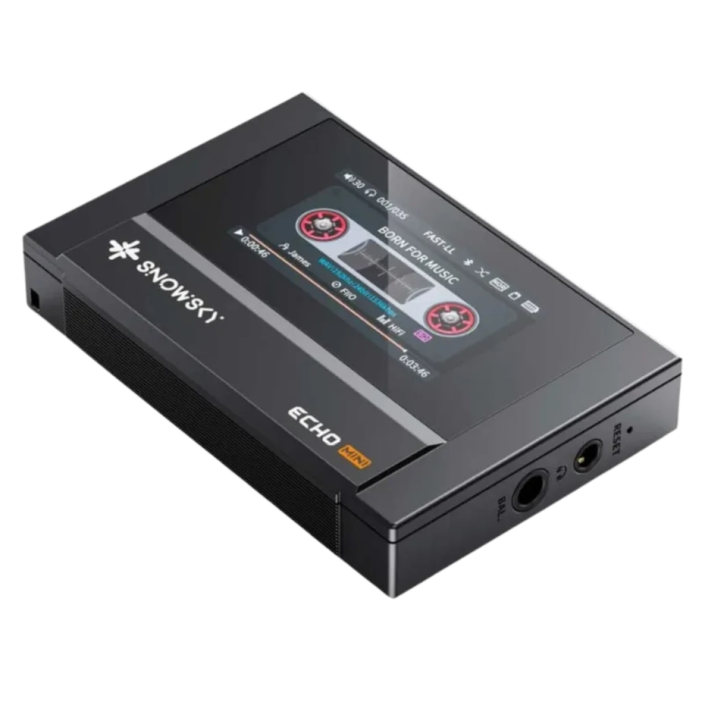FiiO Snowsky ECHO MINI Preto - Reprodutor Hi-Res - Item1