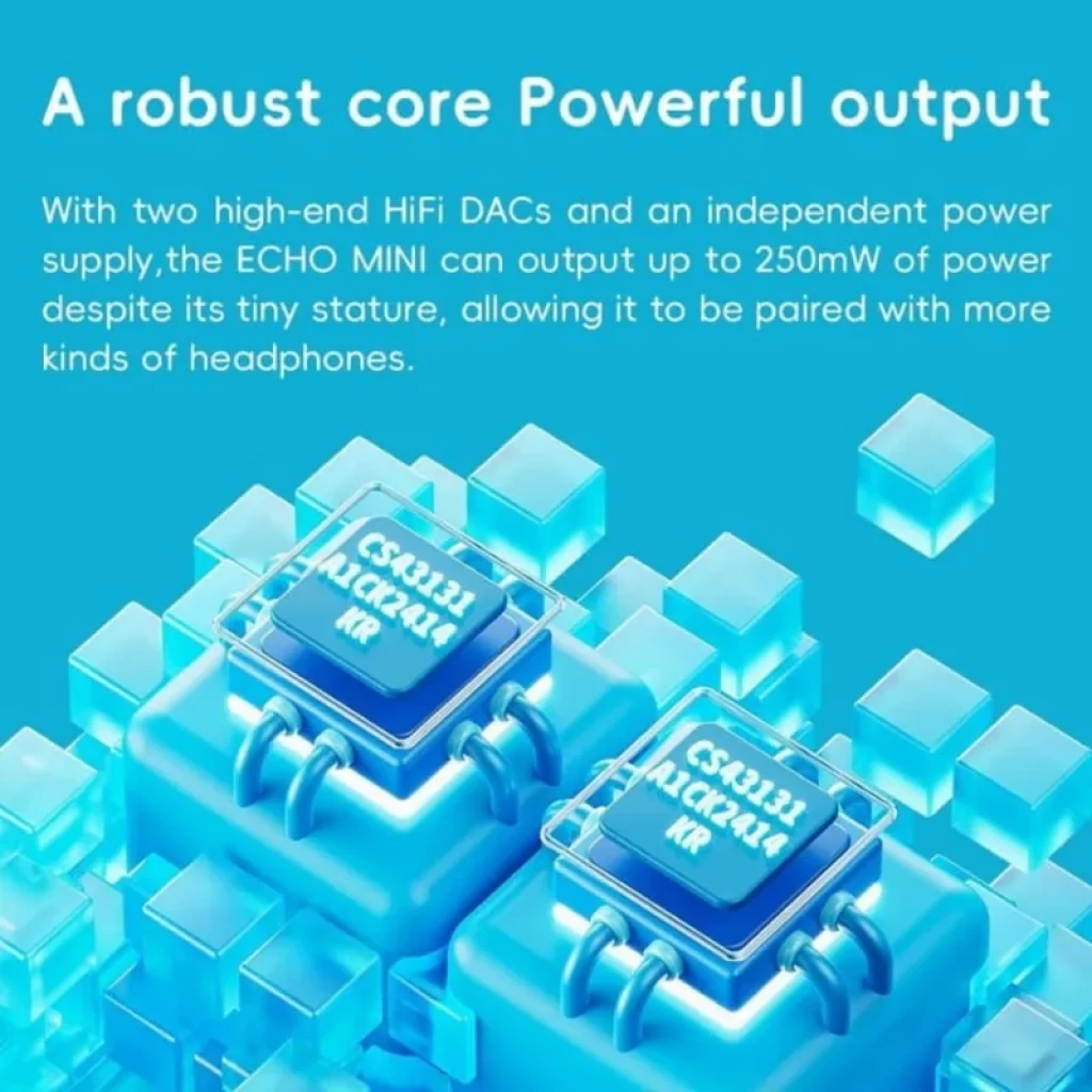 FiiO Snowsky ECHO MINI Preto - Reprodutor Hi-Res - Item3