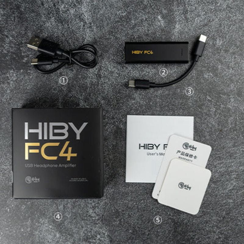 HiBy FC4 Amplificador/DAC portátil Preto - Item2