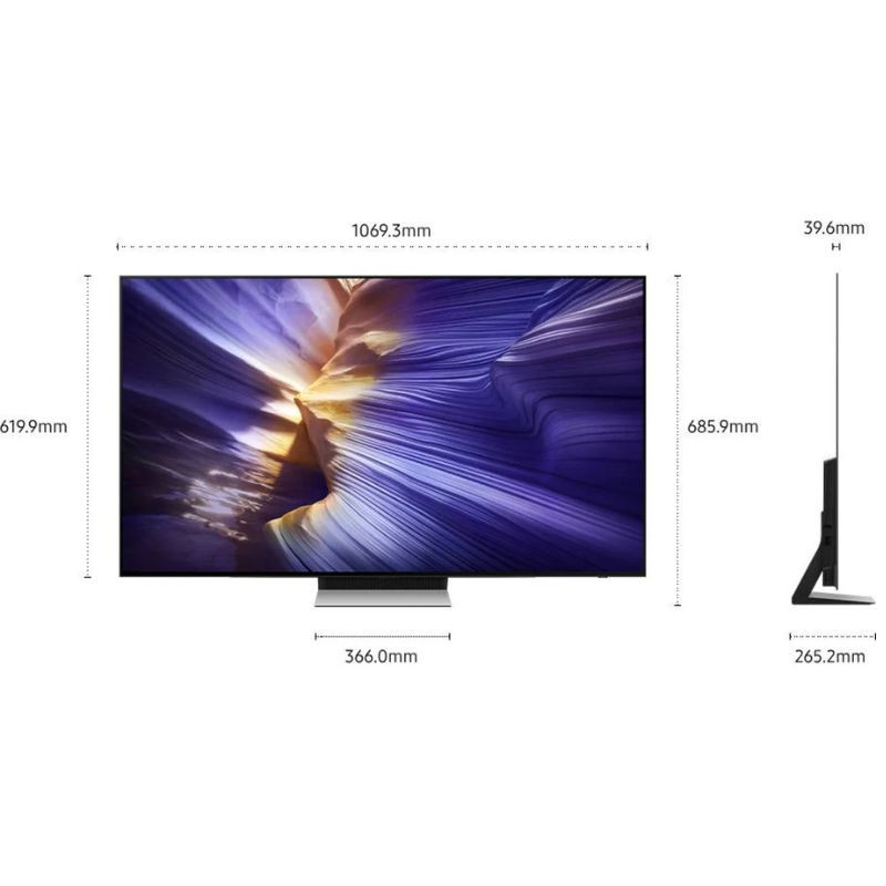 Samsung TQ48S90FAE 48 4K Ultra HD OLED Smart TV Negro - Ítem2