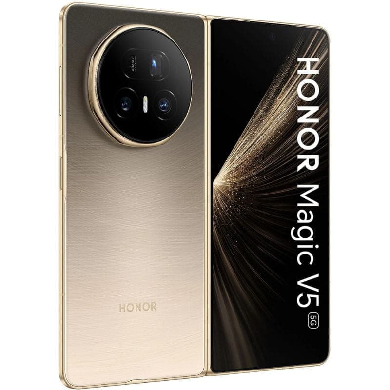 Honor Magic V5 5G 16GB/512GB Oro, imagen trasera