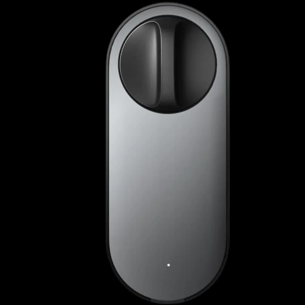 AQARA Smart Lock U200 Lite Noir - Serrure intelligente à fermeture automatique et options d'utilisation nocturne