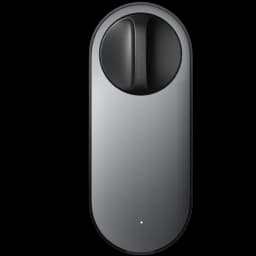 AQARA Smart Lock U200 Lite Noir - Serrure intelligente à fermeture automatique et options d'utilisation nocturne