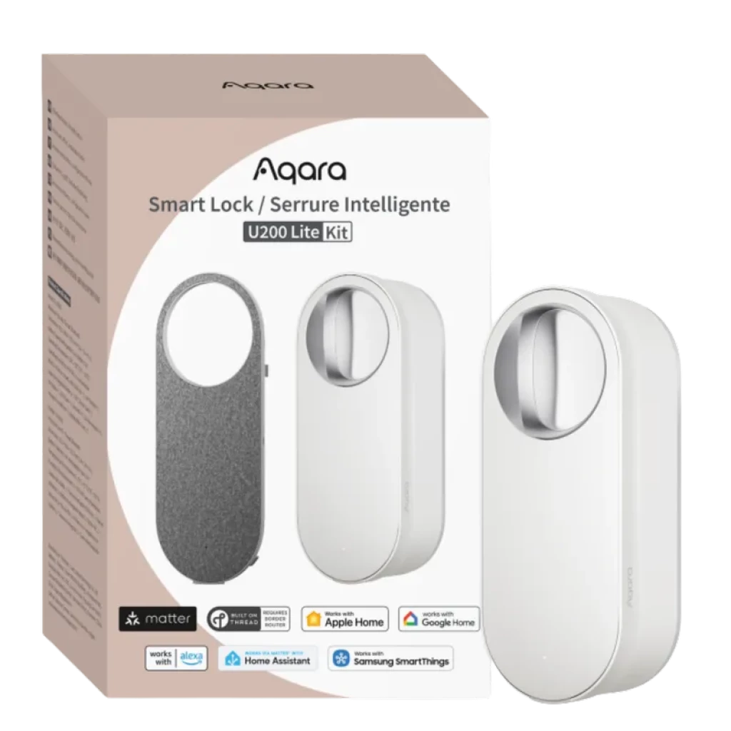 AQARA Smart Lock U200 Lite - Cerradura inteligente con autocierre y opciones de uso nocturno - Ítem7