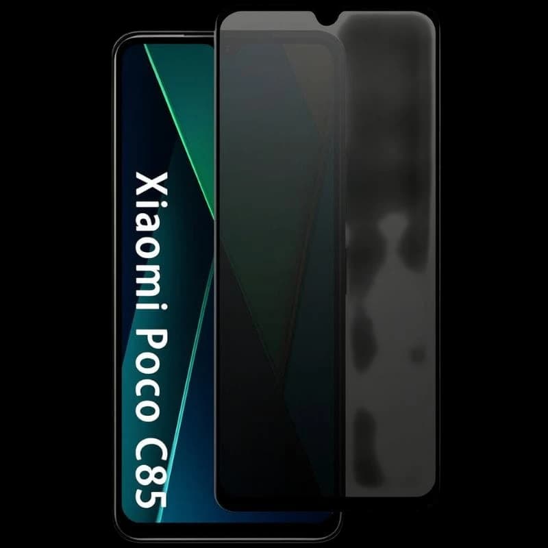 Película de vidro temperado Anti Espião Xiaomi Redmi Poco C85