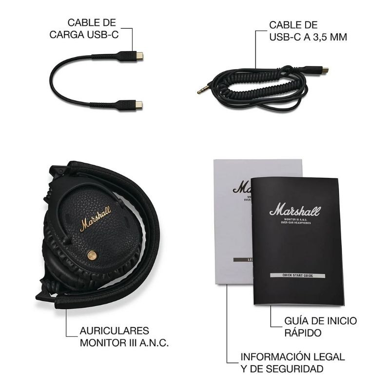 Marshall Monitor III ANC - Casques Bluetooth - Ítem8