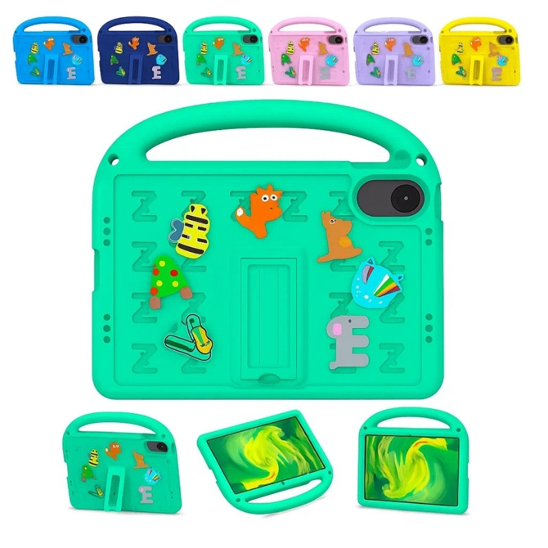 Funda antigolpes dibujos animados con correa Xiaomi Redmi Pad Pro 12.1 Azul - Ítem1
