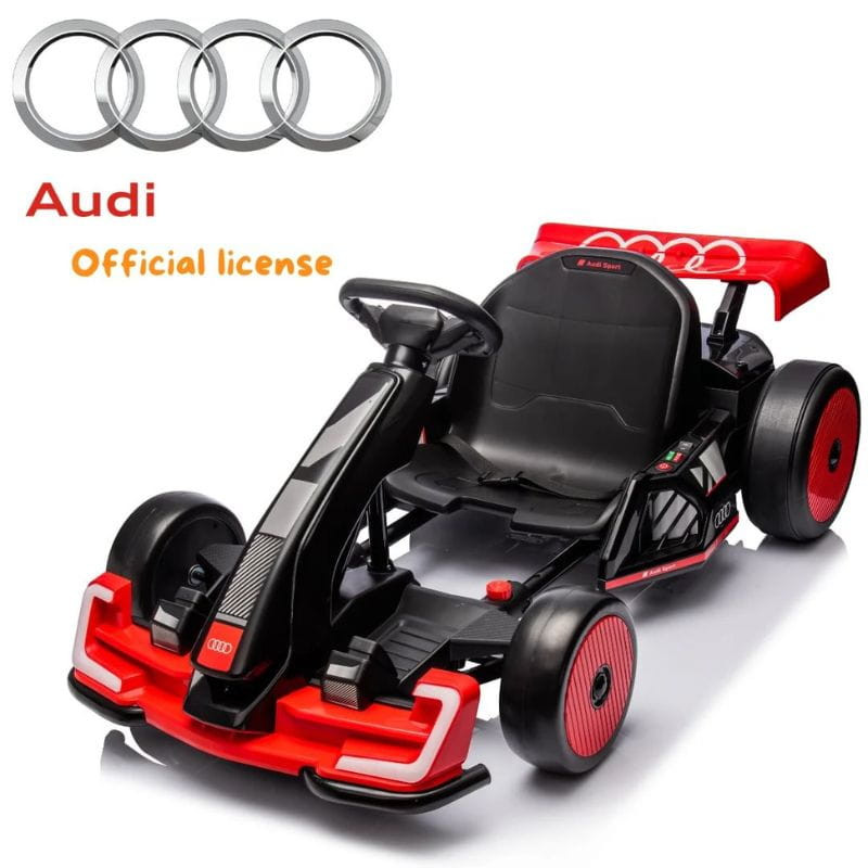 Audi GoKart 24V Rojo - Coche eléctrico para niños - Ítem7