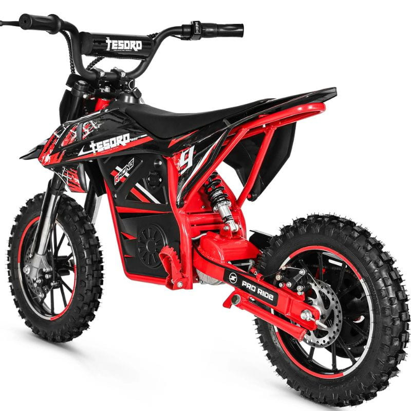 Moto de Cross 36V Rojo - Moto eléctrica para niños - Ítem3
