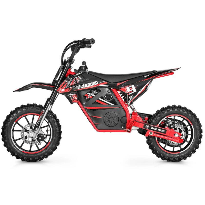 Moto de Cross 36V Rojo - Moto eléctrica para niños - Ítem5