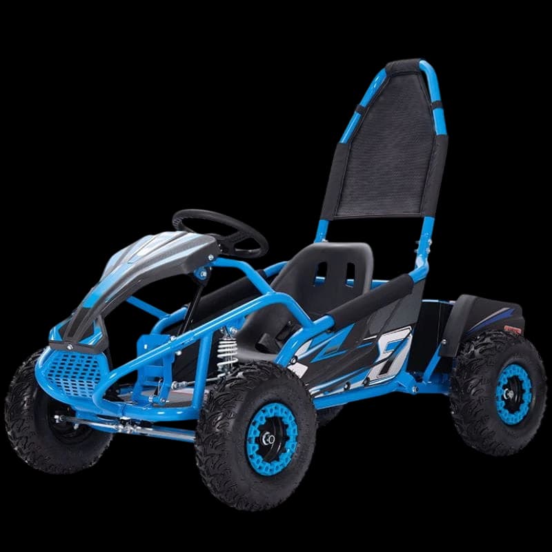 Mud Monster GoKart 48V Azul - Carro elétrico para crianças