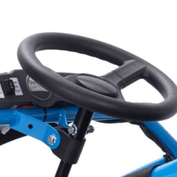 Mud Monster GoKart 48V Azul - Carro elétrico para crianças, imagem do volante
