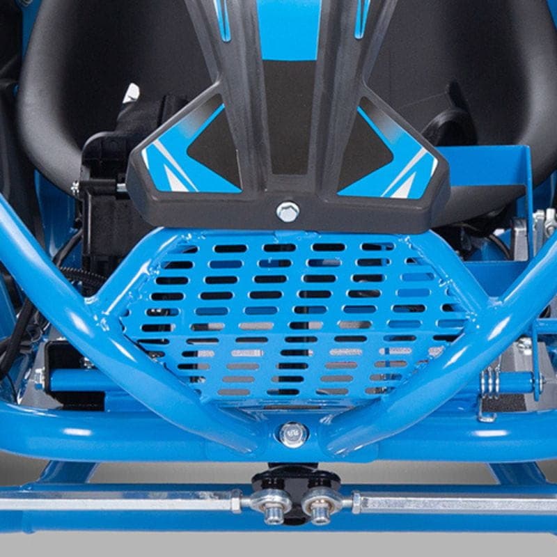 Mud Monster GoKart 48V Azul - Carro elétrico para crianças, imagem da grelha dianteira