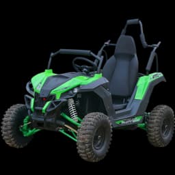 Buggy UTV Todo-o-terreno 48V Verde - Carro elétrico para crianças
