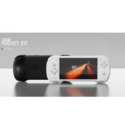 Ayaneo Konkr Pocket FIT Snapdragon G3 Gen 3 12GB/512GB Amarillo, en blanco y en negro