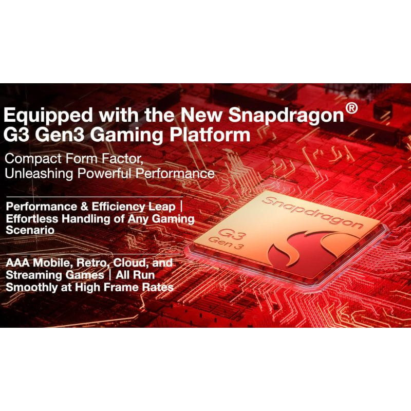 Ayaneo Konkr Pocket FIT Snapdragon G3 Gen 3 12GB/256GB Negro - Ítem4