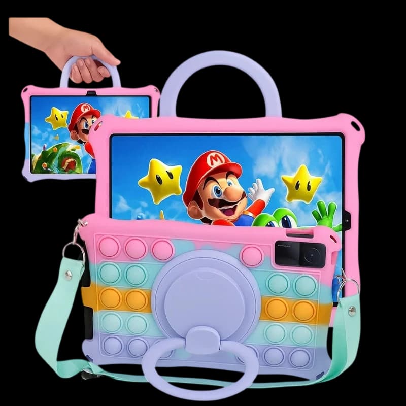 Funda Pop It antigolpes para niños Xiaomi Redmi Pad SE 11