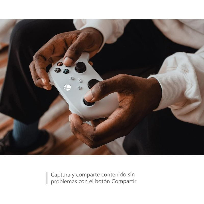 Manette sans fil Microsoft Xbox Series/One/PC blanche, rénovée - Excellent État - Ítem2